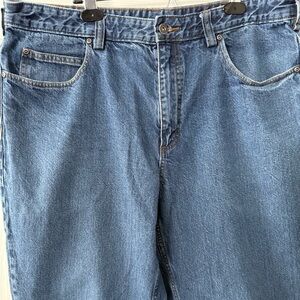 Duluth Trading Co Relaxed Fit Light Blue Jeans